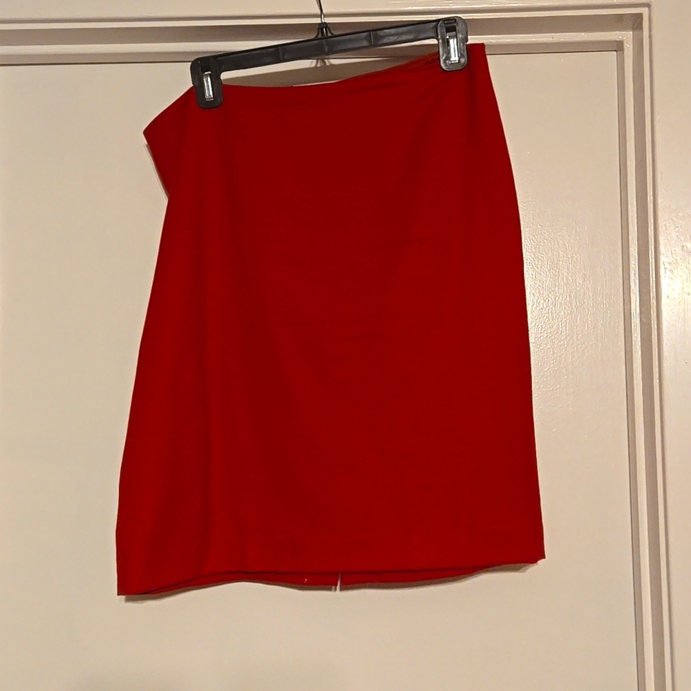 Wool blend skirt